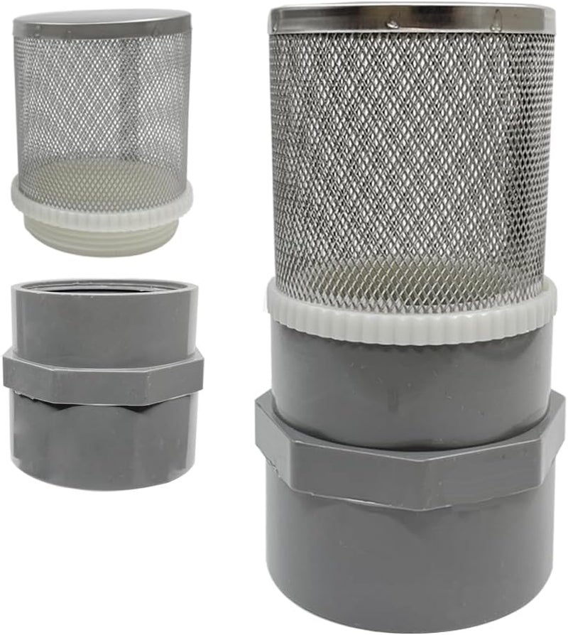 AIMCOCO Store 2.5" Stainless Steel Filter DN65/2.5" Suction Strainers Used to Remove Debris and Reduce Solid Entry（1pcs） - Image 1